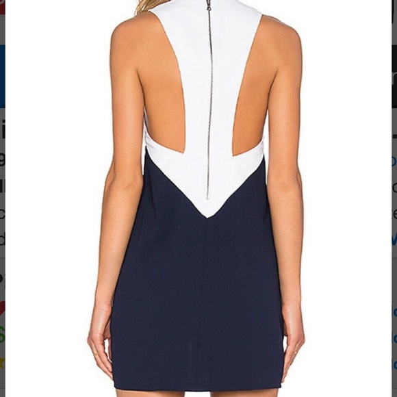Alice + Olivia Dresses & Skirts - Alice + Olivia Maya short colorblock trapeze dress